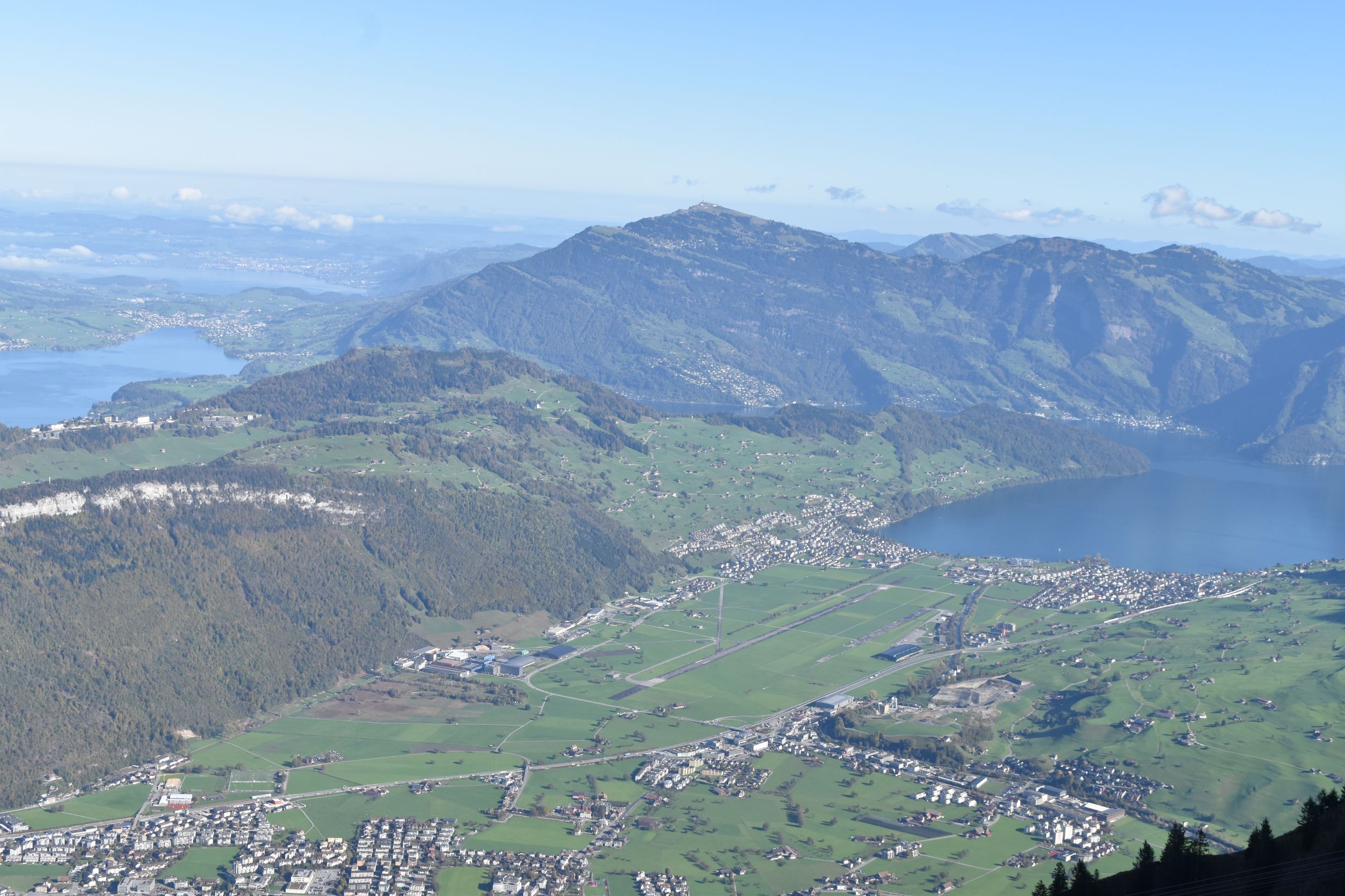 Auf dem Stanserhorn Blick Richtung Rigi