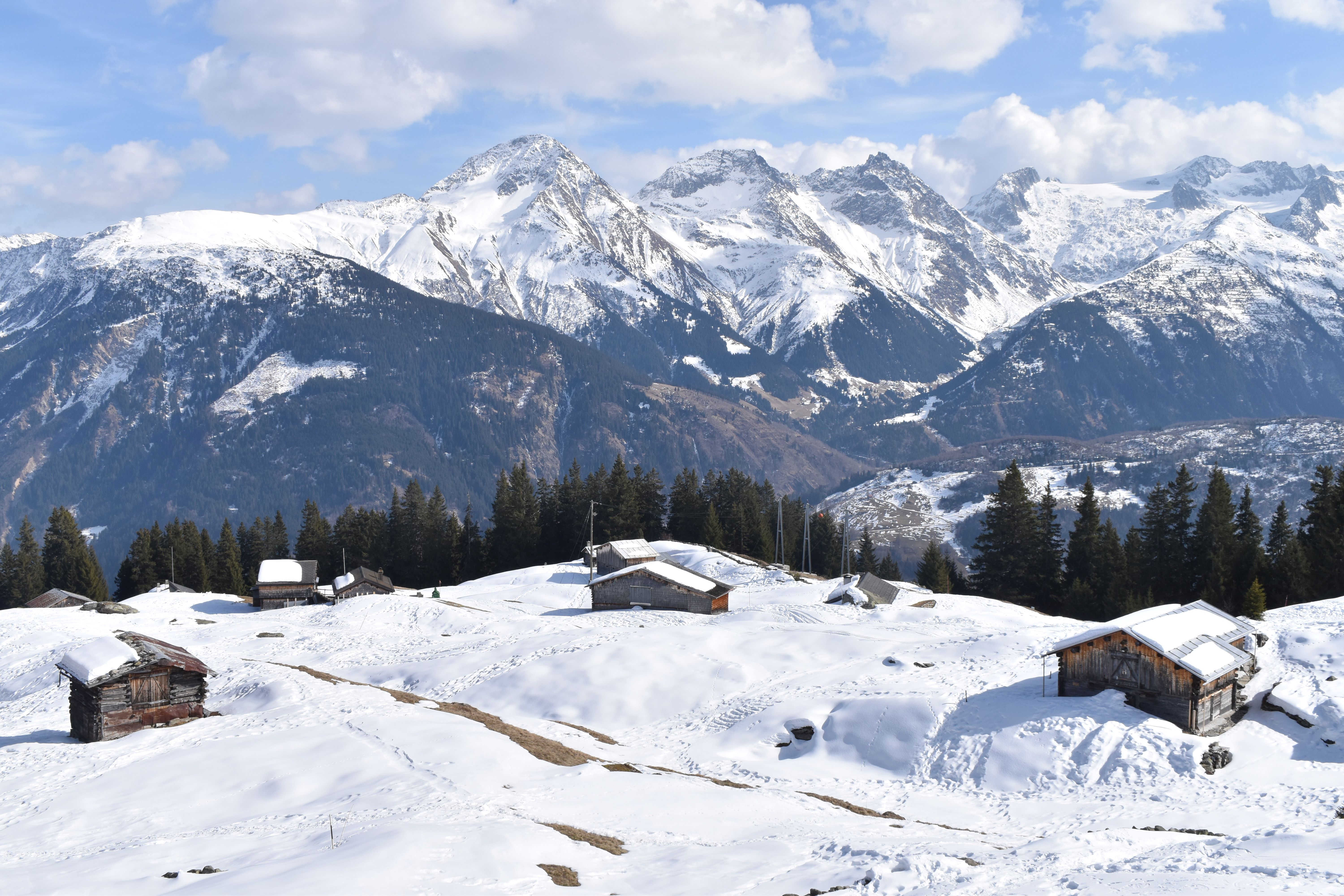 Winter oberhalb Disentis