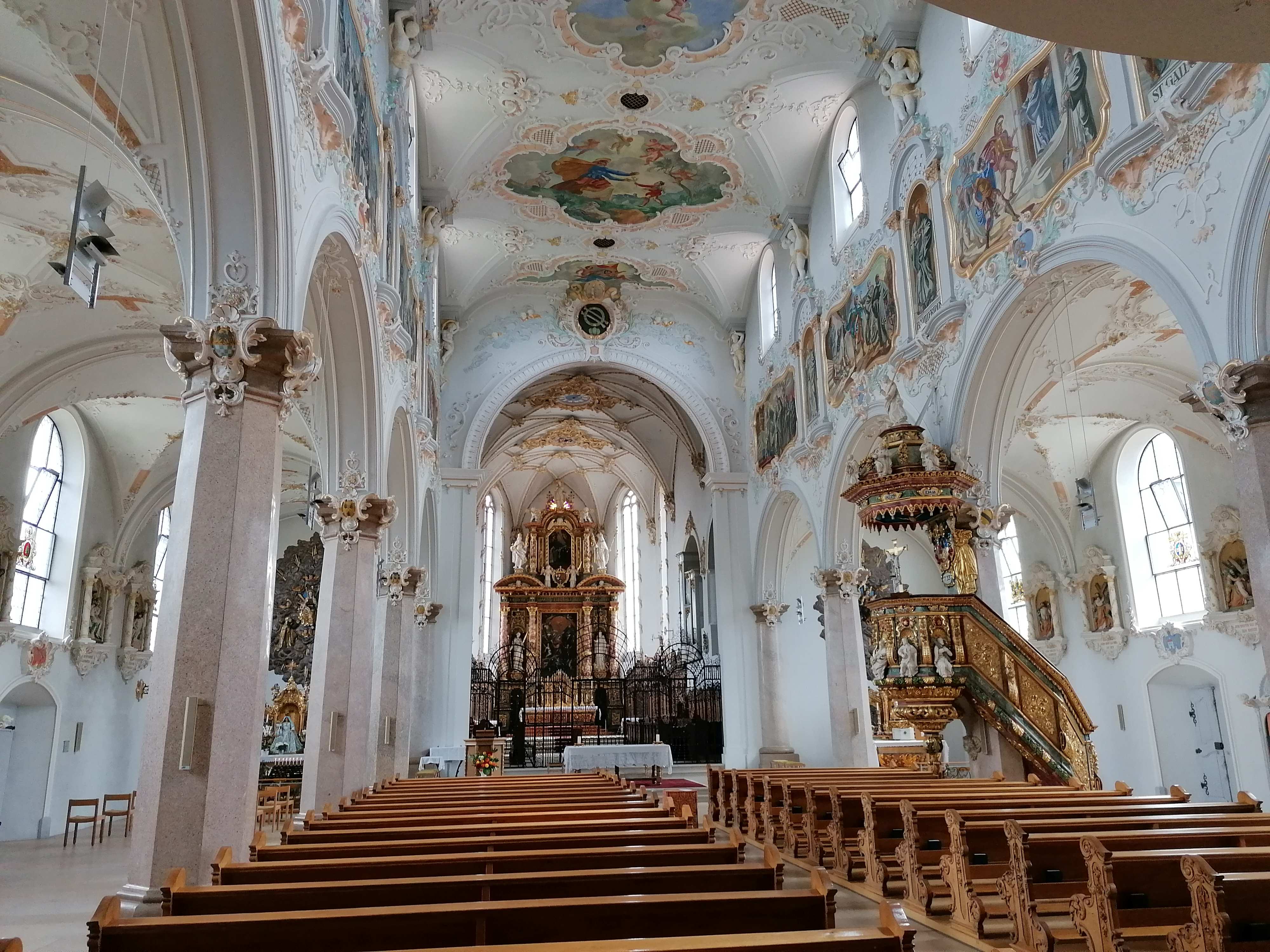 Kloster Mariastein innen